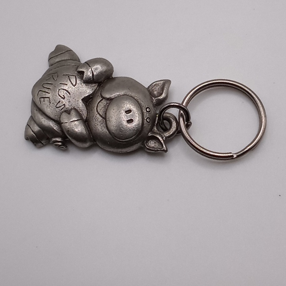 Pewter keyring - Picture 2 of 3